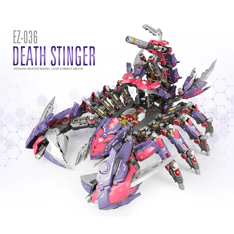 ZOIDS 1:72 EZ-036 DEATH STINGER увеличенная версия Сборная модель экшн-фигурки подарки для