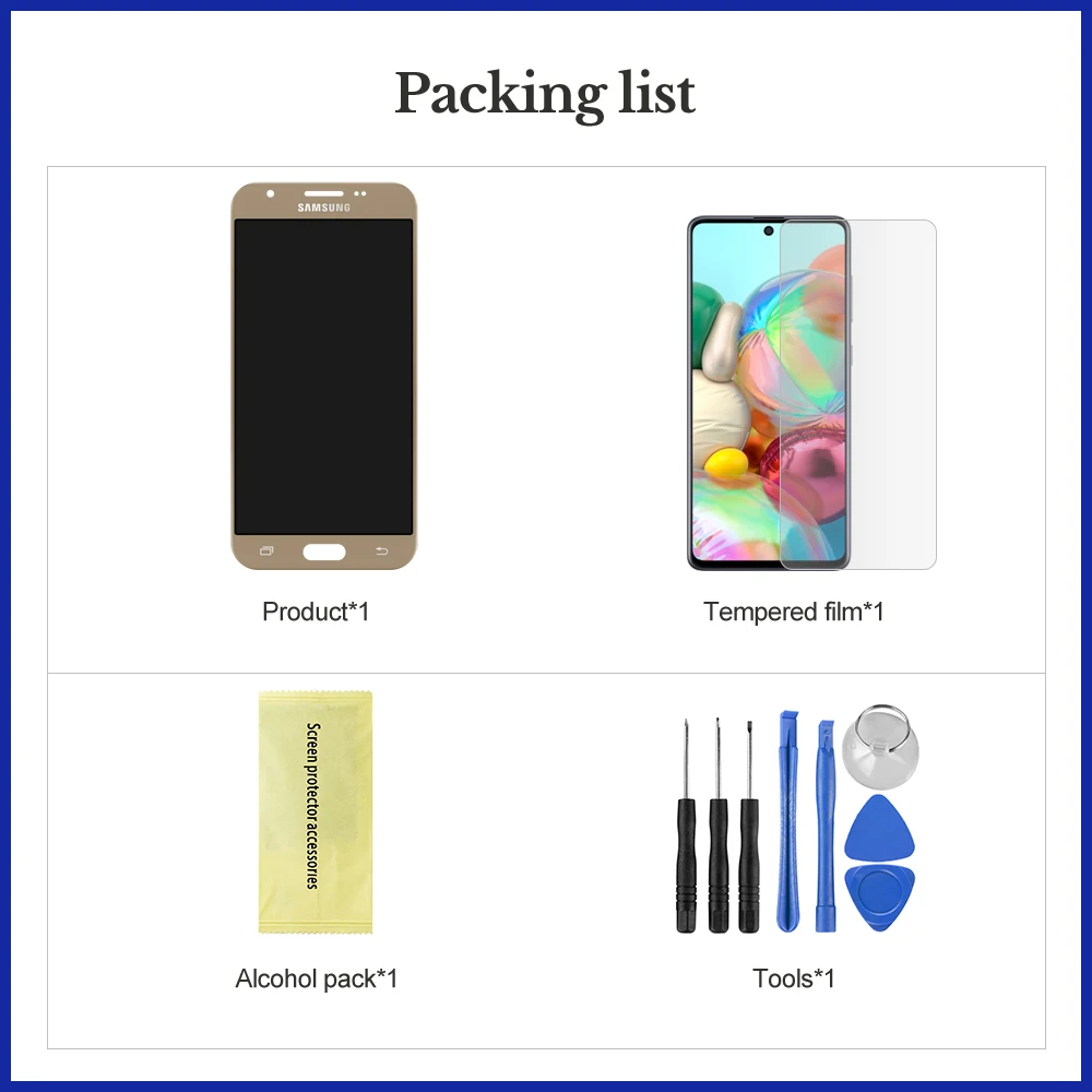 Дисплей для SAMSUNG Galaxy J3 Prime J327 J327T ЖК экран Замена Samsung J327P J327T1 J327V дисплей в