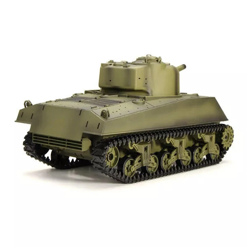 LeadingStar Heng Long 3898-1 2 4G 1/16 US Sherman M4A3 Радиоуправляемый боевой автомобиль | Игрушки и