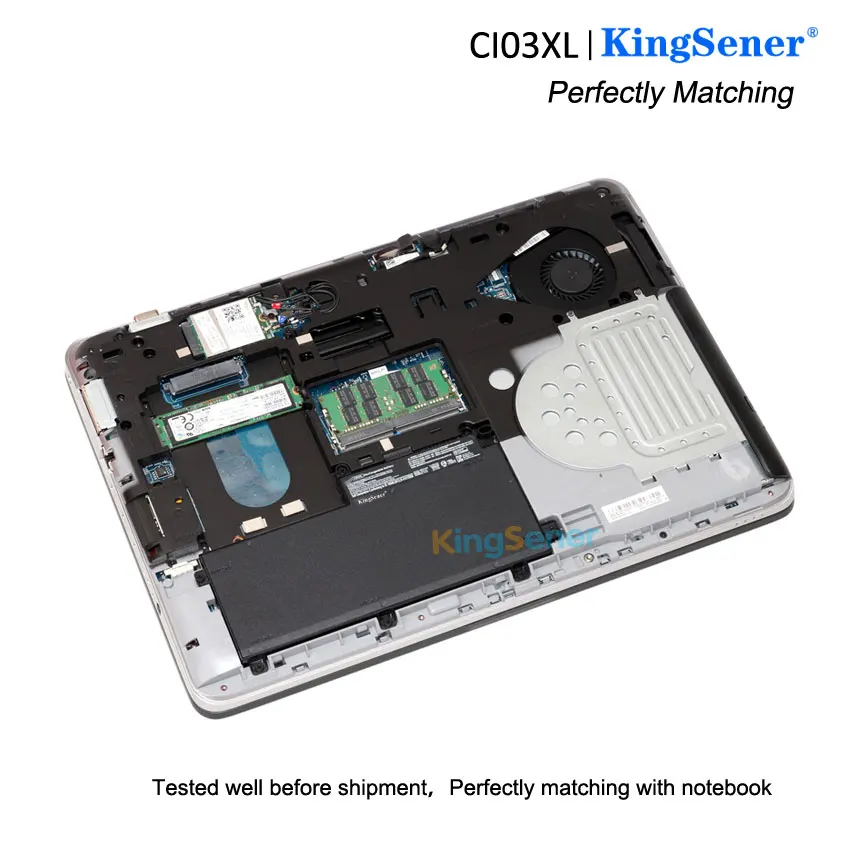 Новый аккумулятор KingSener CI03XL для ноутбука HP ProBook 640 645 650 655 G2 Series HSTNN-UB6Q бесплатная