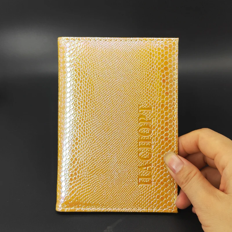 Обложка для загранпаспорта российских женщин паспорта из искусственной кожи