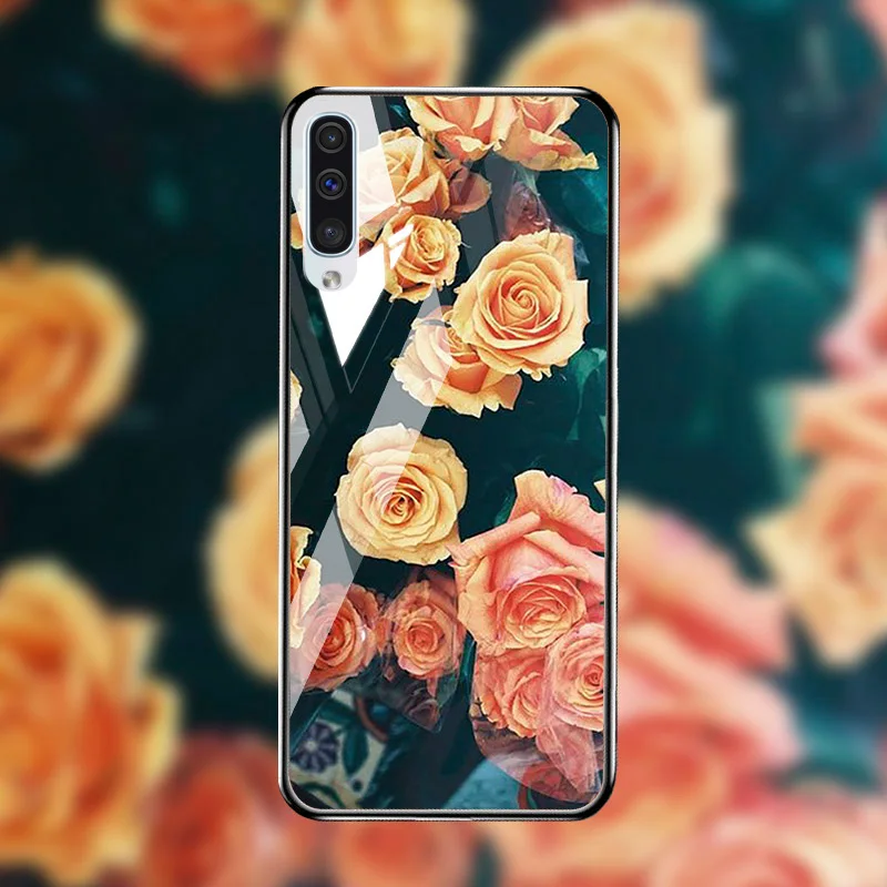 M029 Закаленное Стекло чехол СПС samsung Galaxy A50 A70 A40 A30 A20 A60 A10 A80 A90 5G A50s A20s A10s чехол samsung A7 A8 плюс Чехол - Цвет: M029
