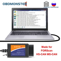 forscan elm327 usb v1 5 pic18f25k80 for mazda ford module initialization pats key programming unlock hidden functions hs ms can