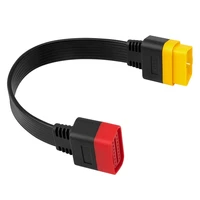 new obd obd2 extension cable connector for launch x431 veasydiag 3 0mdiaggolo main 16pin male to female cable 36cm