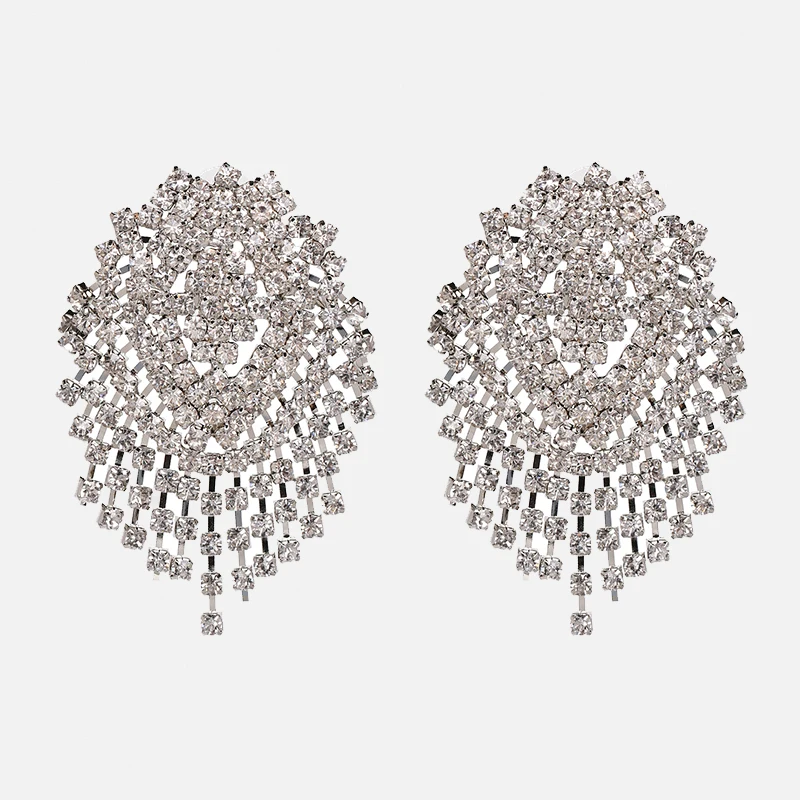 JURAN ZA, новая мода, геометрические висячие серьги с кристаллами,, Boho, ручной работы, висячие серьги для женщин, ювелирное изделие, подарок