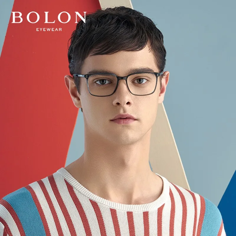 Мужские Оптические очки BOLON новая квадратная прозрачная оправа для очков от