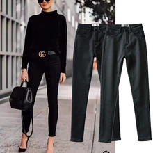 Pantalones Withered-pantalones vaqueros de estilo inglés para mujer...