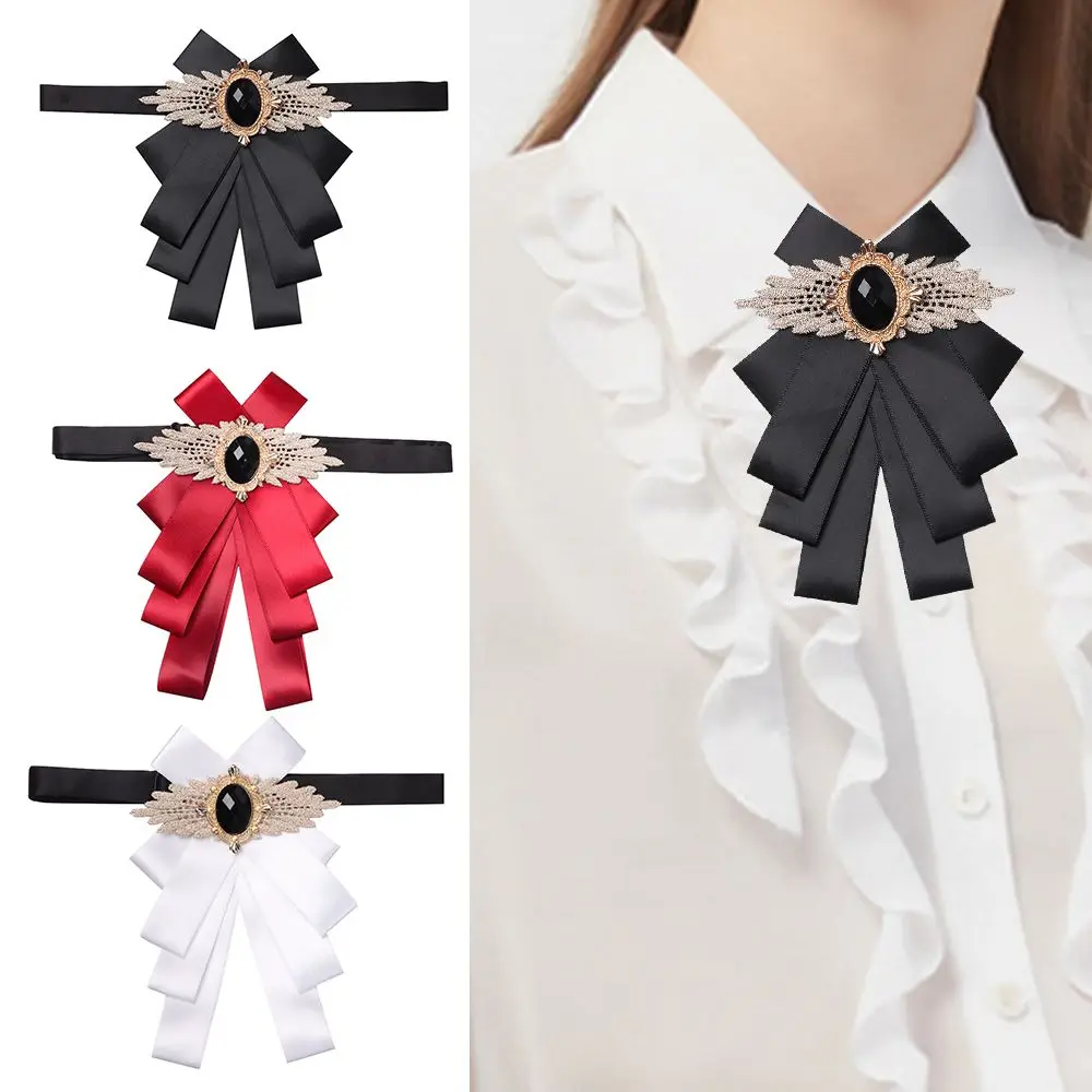 

Женский и мужской вязаный бант в стиле колледжа, модные аксессуары, форма, галстук-бабочка, брошь-бабочка, галстук-бабочка