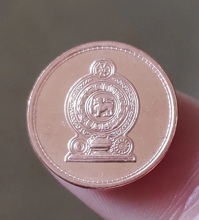 16 мм Шри-Ланка 100% настоящая комиксуальная монета оригинальная коллекция |