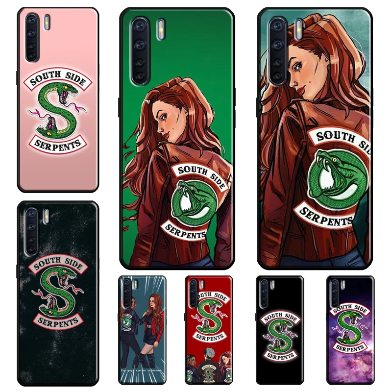 Чехол Riverdale TV South Side Serpents для OPPO A72 A52 A92 A91 A15 A83 A3S A5S Reno 4 Pro Z 2Z A53 A31 A5 A9 2020 | Мобильные