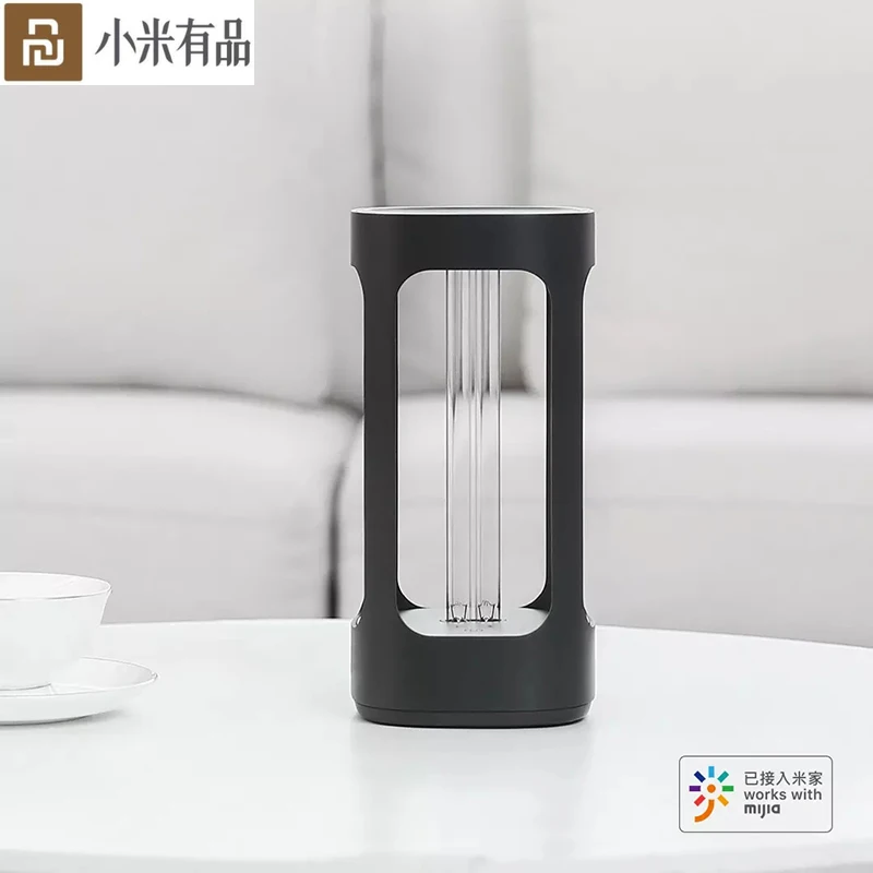 Stock Youpin FIVE Smart UVC Disinfection Lamp With Mijia App Control Human Body Induction UV Sterializer | Электроника