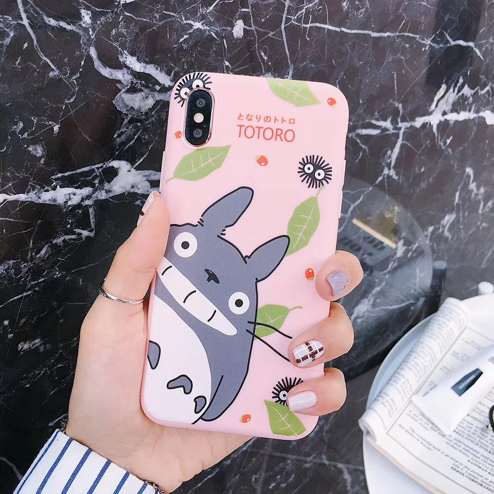 Японский классический мультяшный чехол для iPhone 12 6 6s 7 8 Plus 11 Pro X XS Max XR | Мобильные