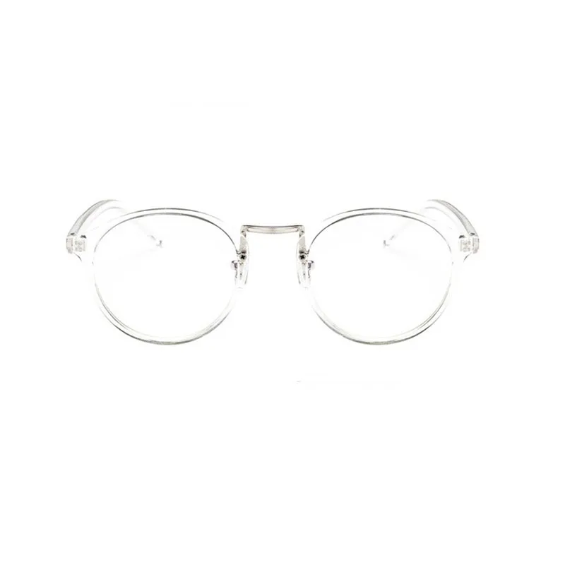 Рецепт прозрачные круглые очки прозрачная рамка женские от близорукости мужские