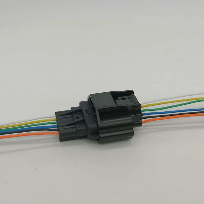 

6p 0.6 Automotive waterproof wire harness connector connector with wire
