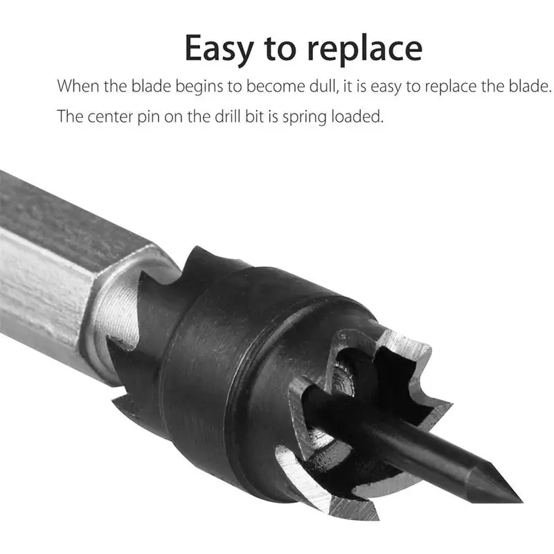 

13pcs Rotary Spot Weld Cutter Set 3/8" HSS Spot Weld Cutter Remover Drill Bits Hole Cutter Remover for Power Drill Spot Welding