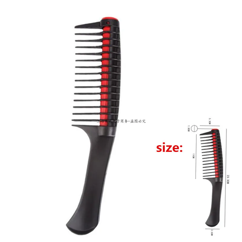 

1Pc Professional Wide Tooth Hair Comb Brush Anti Static Salon Coloring Tools Barber Detangling Comb DIY Hair Styling Accessories