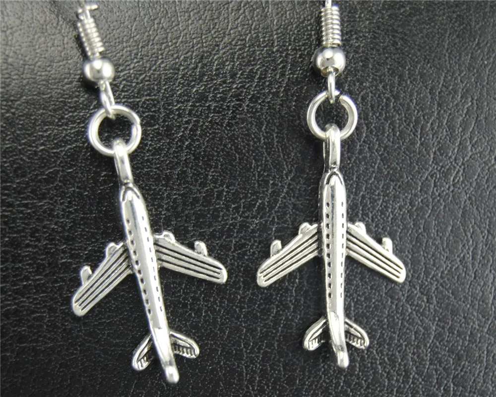 Подвески в виде пива птицы самолета висячие серьги ювелирные изделия ручной