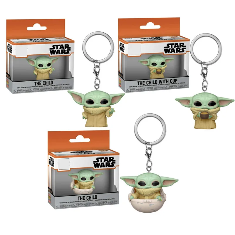 Коллекция Baby Yoda брелок фигурка героя из Звездных Войн детские игрушки для
