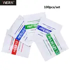 Yieryi 100 шт.компл. рН-тестер, калибровочный раствор, рН-буфер для порошка 4,016,867,010,019,18 используется для рН-метра