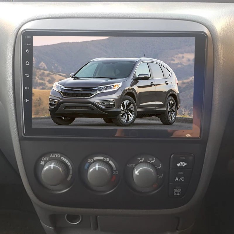 9-дюймовая радиопанель для HONDA CRV CR-V 1998 + двойной Din GPS DVD-плеер установка заправки