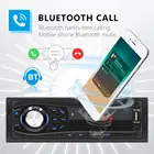 Универсальный автомобильный радиоприемник 12 В Bluetooth V2.0, автомобильная аудиосистема, стерео, вход FM Aux, приемник AUV SD USB Bluetooth, автомобильный радиоплеер