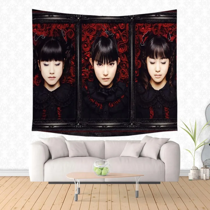 Декоративный гобелен Babymetal настенный подвесной покрывало скатерть занавеска |
