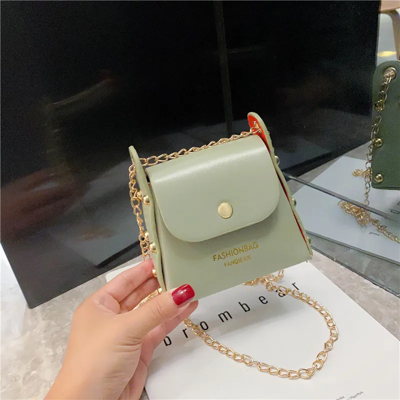 

Super Mini Solid Color PU Leather Crossbody Bag For Women 2021 Luxury Design Shoulder Handbags Female Cross Body Bag Purse