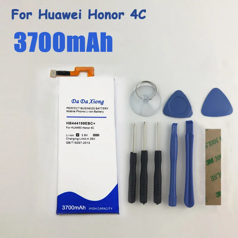 3700 мАч HB444199EBC+ Сменный аккумулятор для телефона huawei Honor 4C C8818