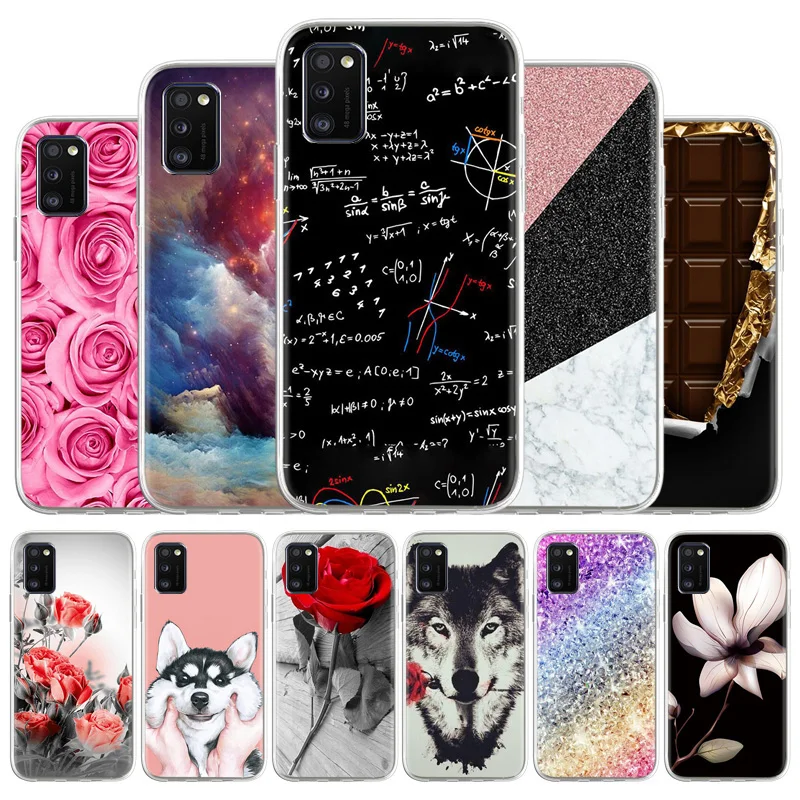 

Silicone TPU Soft Cover For Samsung A41 Case For Samsung Galaxy A41 Cover For SamsungA41 A 41 A415 SM-A415 6.1 inch Capinha