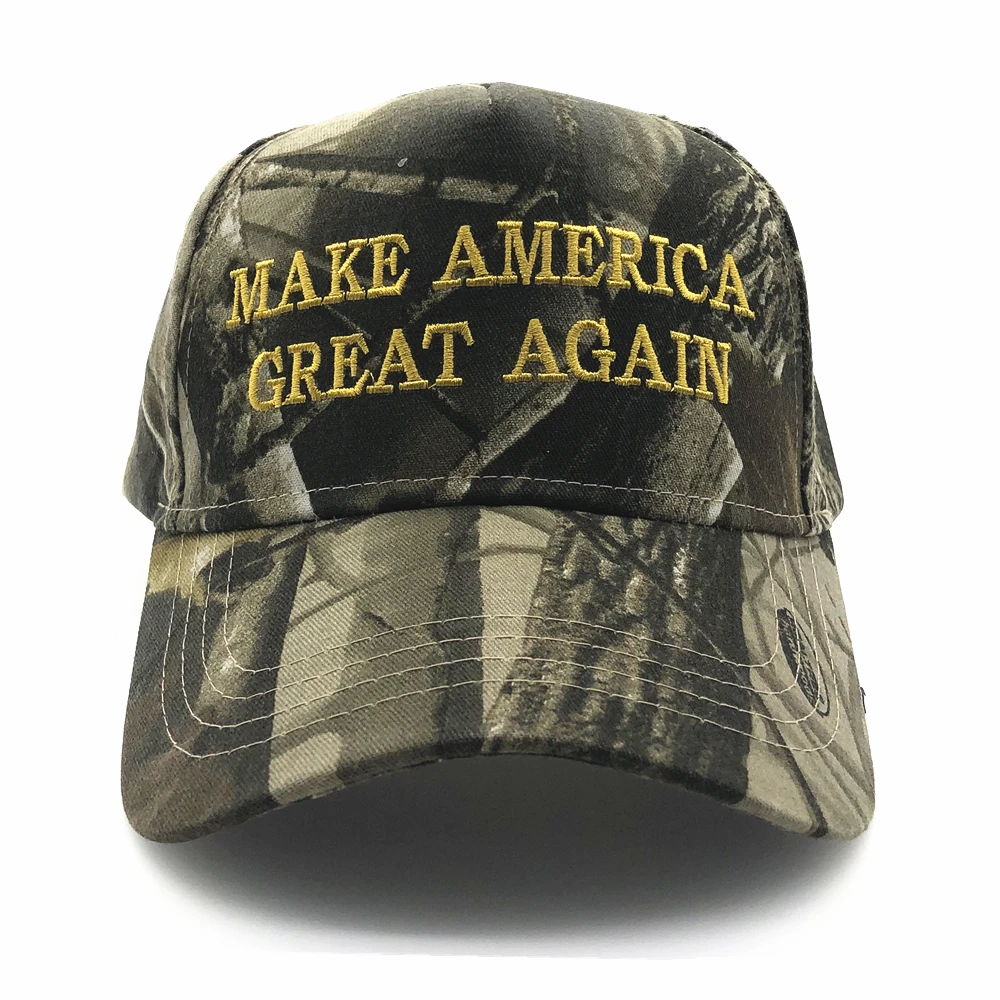 Make America Great Again вышивка флаг США Дональд Трамп шляпа переиздание хлопок бейсболка Открытый камуфляж