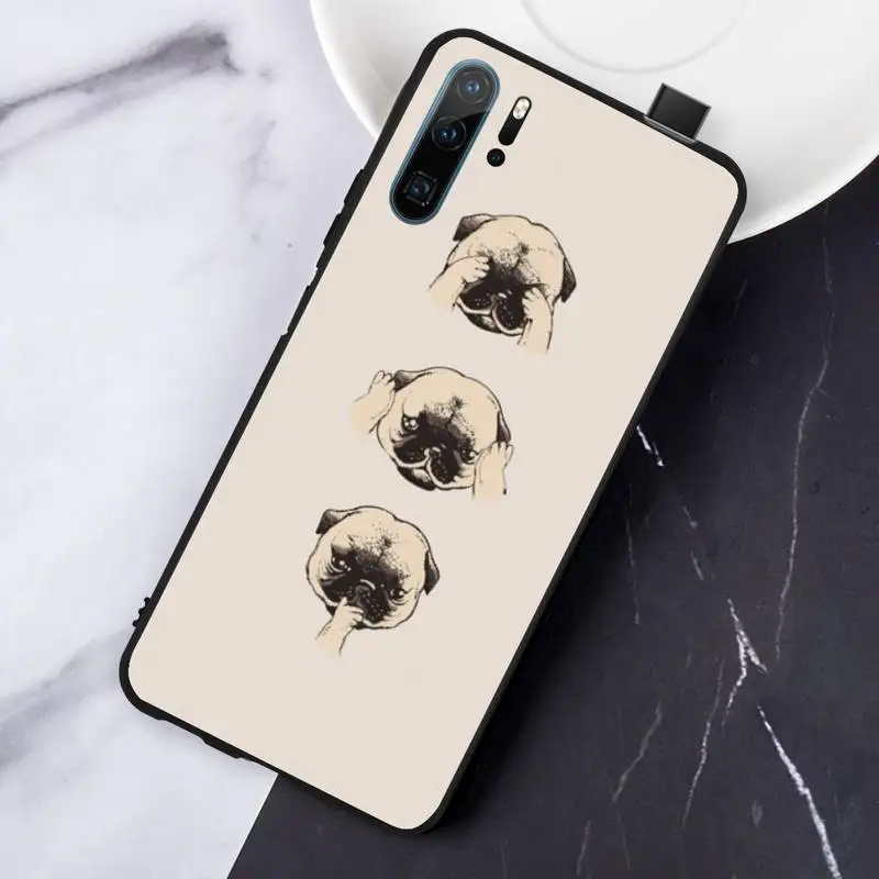 

French Bulldog Lovely high quality Phone Case For Huawei honor Mate P 10 20 30 40 Pro 10i 9 10 20 8 x Lite