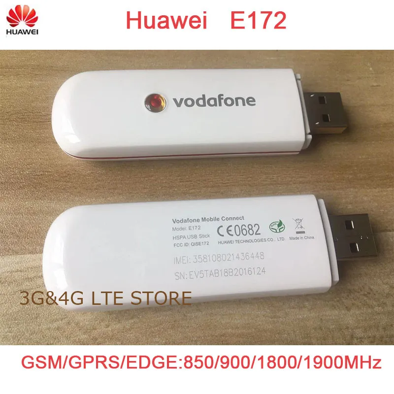 Используется разблокированный HUAWEI E172 HSDPA 7 2 Мбит/с USB палка pk huawei - Цена: 756,48 руб.