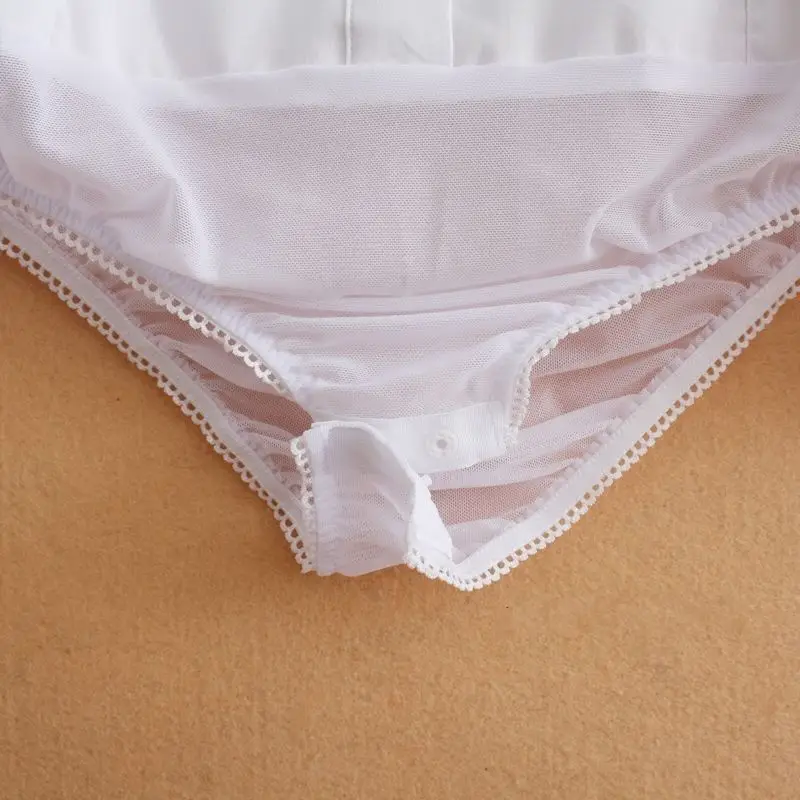 Женский офисный боди с длинным рукавом Белый Топ и блузка Осенний комбинезон