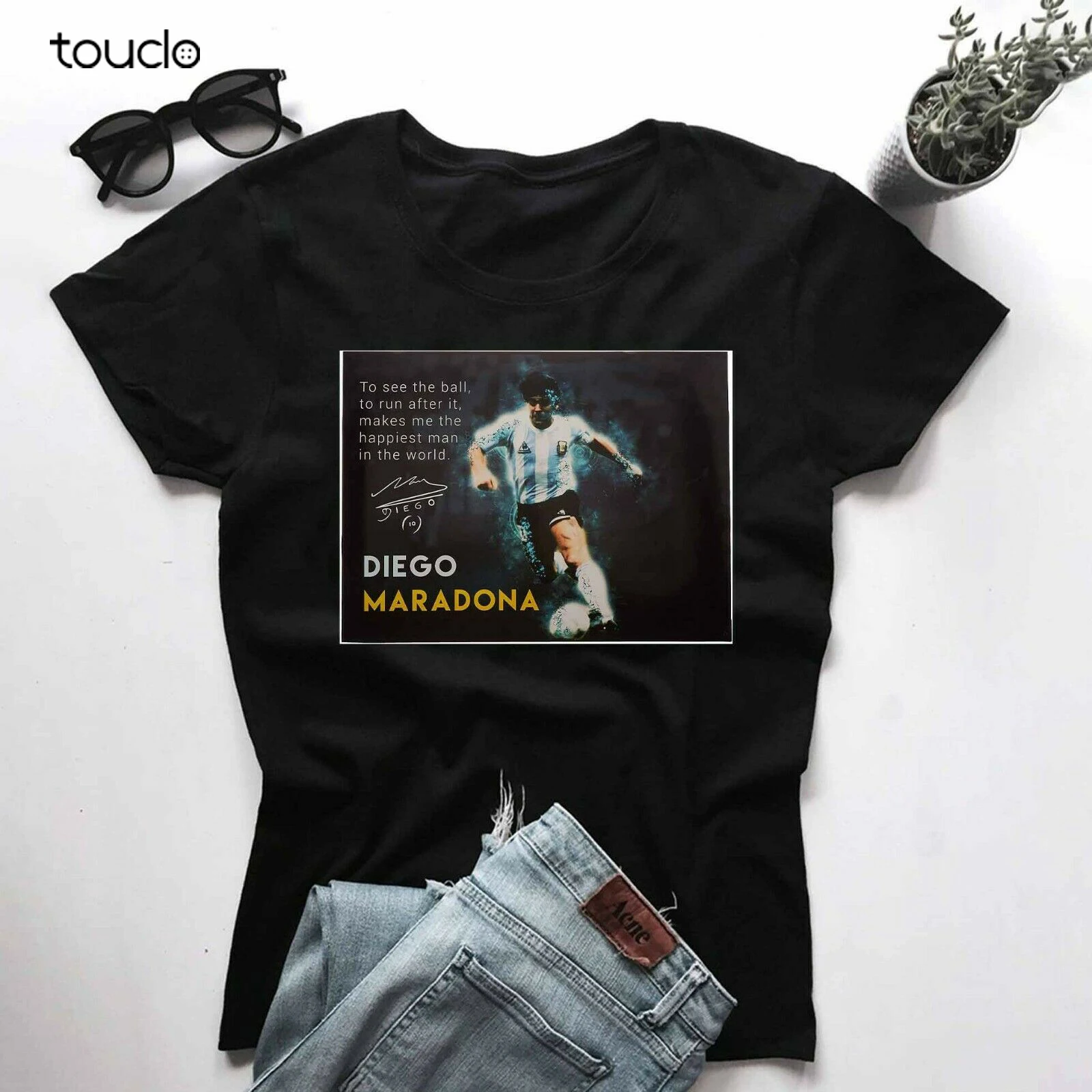 

R.I.P 10 Diego Maradona 1960-2020, art T-Shirt, unisex T-Shirt RIP