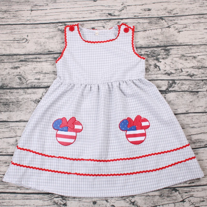 4 июля 2020 г. новое платье для маленьких девочек Дизайнерские летние повседневные