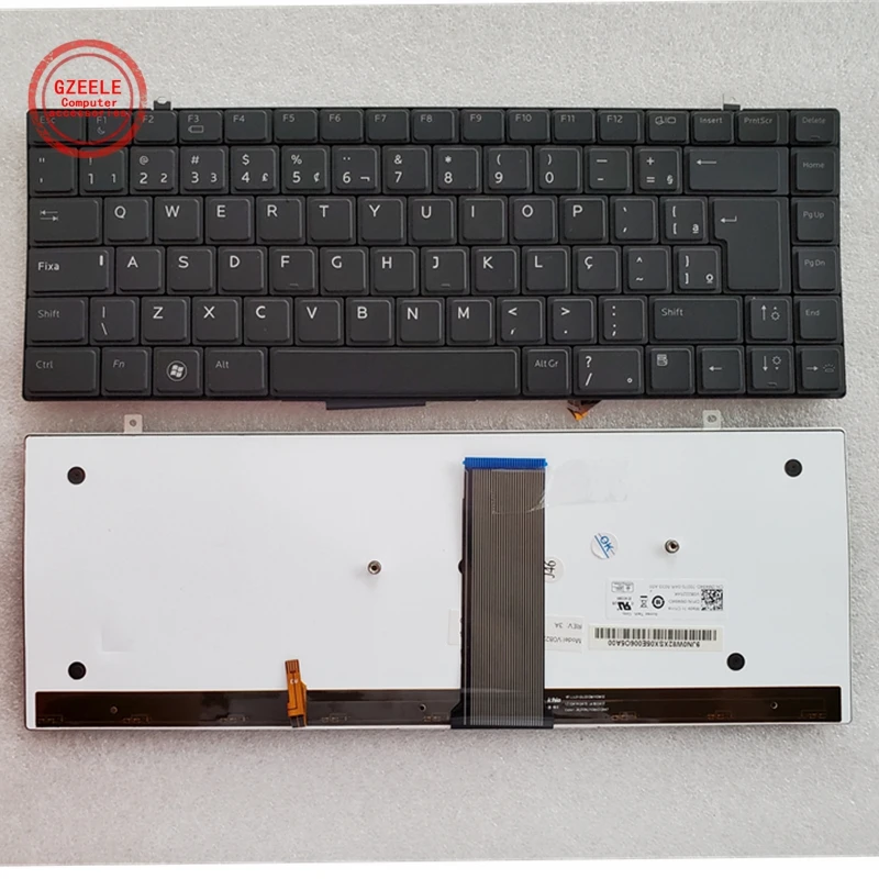 Клавиатура ноутбука BR Для Dell для Studio XPS 13 16 1340 1640 1645 1647 1650 клавиатура с подсветкой |