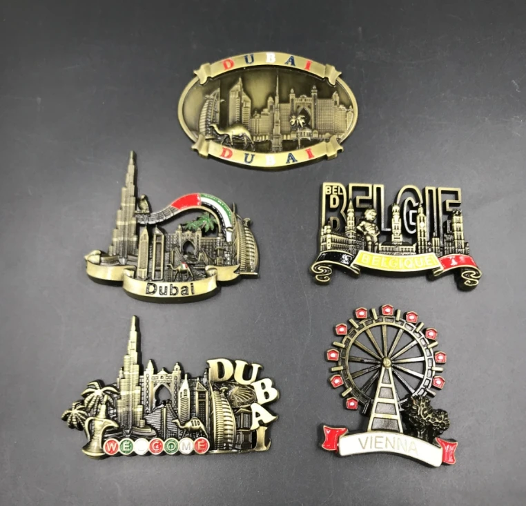 (5 шт./лот) Великобритания Италия Рим Франция Нотр-Дам США Катара Пизанская башня