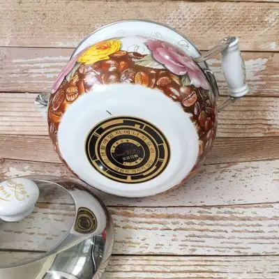 Эмалированный бинауральный горшок эмалированный толстый для супа тушения