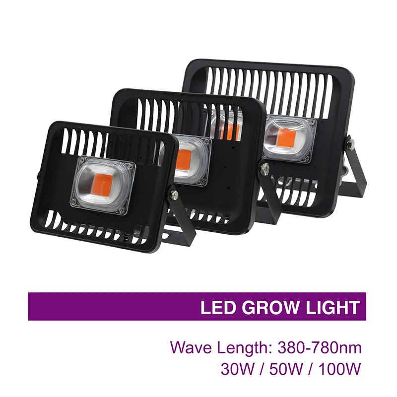 Grow Light полный спектр 380 780nm AC220V водонепроницаемый ip66 LED Эффективное