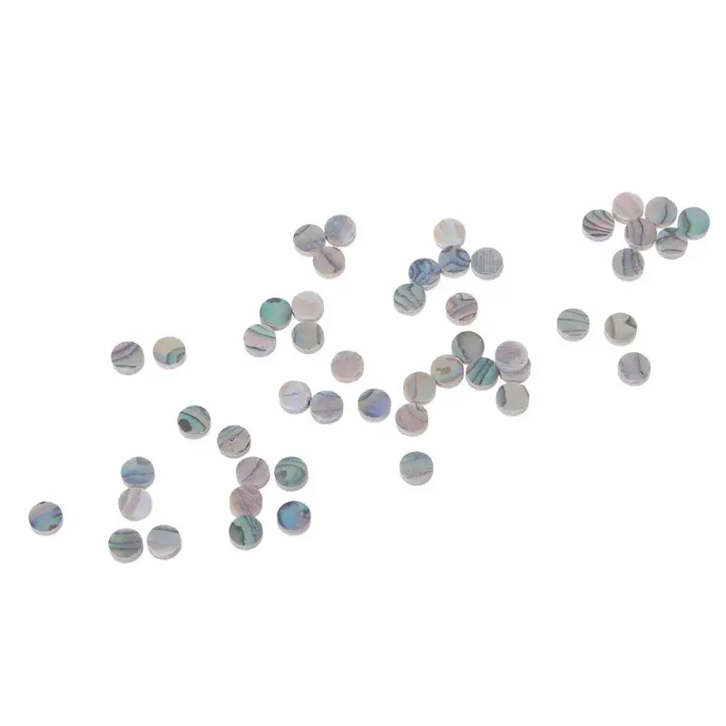 

50 шт., декоративные элементы для гитары, 6 мм