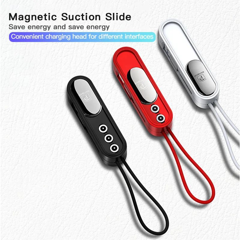3 в 1 магнитный всасывающий мобильный телефон для передачи данных зарядный кабель
