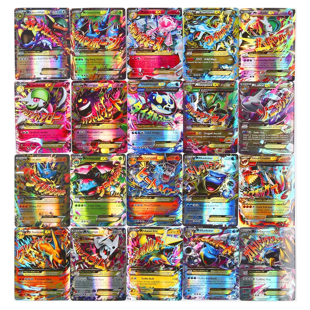 240 шт держатель Pokemones альбом для коллекции карт Pokemones и некоторые варианты GX MEGA EX card