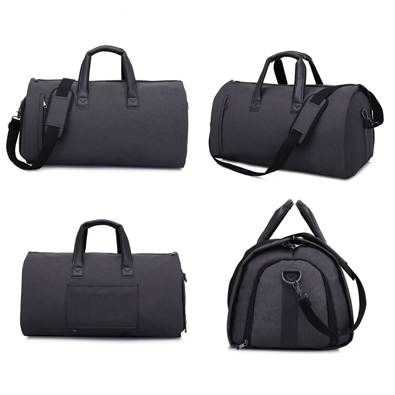 

Short-distance Sports Bag Ladies Hand Luggage Bags Men's Garment Duffel Bag of Soft PU Oxford Large Capacity Waterproof Fitness