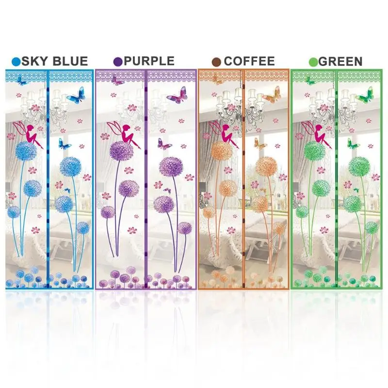 Летние магниты москитная сетка занавеска дверь насекомое с магнитами на экран