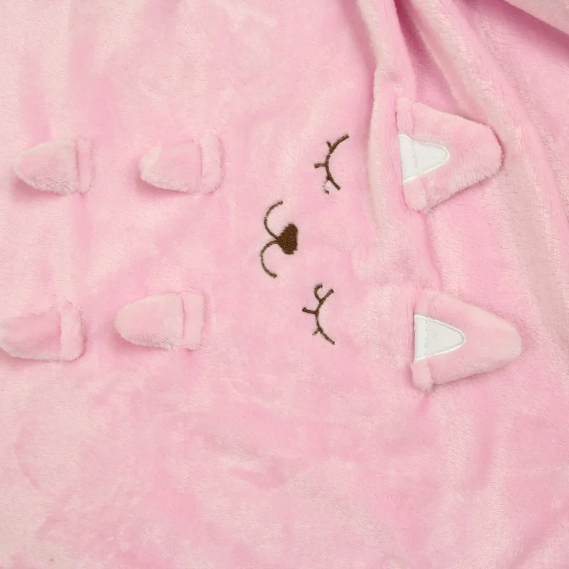 

100*75cm Baby Blanket Adult Child Lunch Break Cartoon Animal Blanket Folding Air Conditioning Towel Blanket w