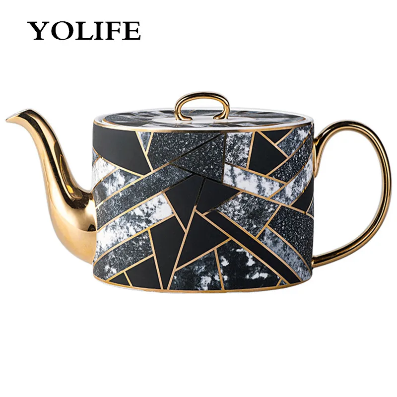 Китайский керамический чайник Yolife из венге милый фарфоровый большой емкости для