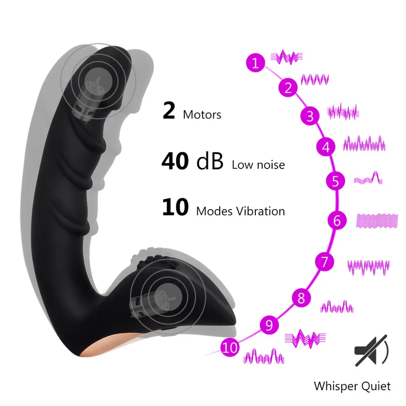 Erotic Sextoys Anal Dildo Vibrators Remote Control Buttplug Prostate Massager 10 Modes Butt Plug Gay Adults Sex Toys for Men | Красота и