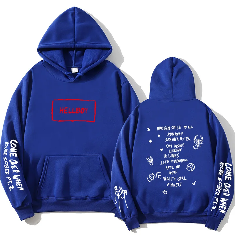 

Lil Peep Hoodies Love men Sweatshirts Hooded Pullover Hoody Men /Women sudaderas cry baby Hip hop Streetwear Fashion Hoodie Male