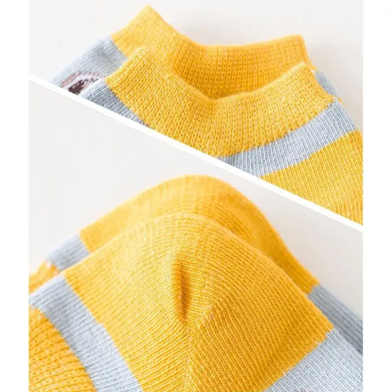 

Japanese Style Unisex Short Boat Socks Colorful Cartoon Poached Egg Fruit Animal Printed Casual Street Cotton Hosiery