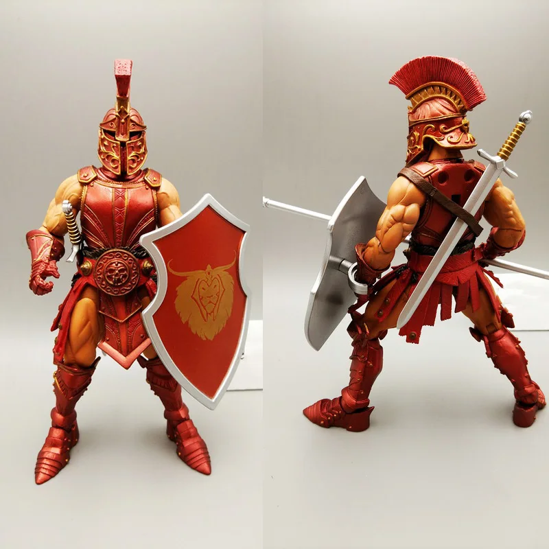 

Four knights Mythical Legion All-Star 4.0 Red Rome Vitas 7 inches action figure model toy collection